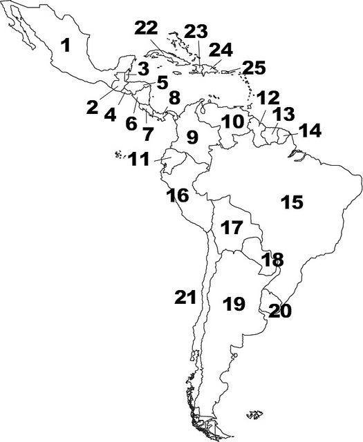 s-10 sb-7-Latin America - Latin America Politcal Mapimg_no 109.jpg